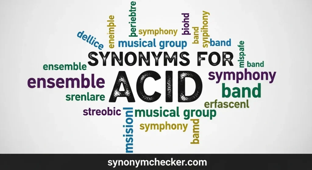 Synonyms for Acid