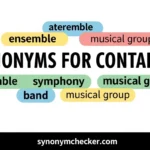 Synonyms for Contains