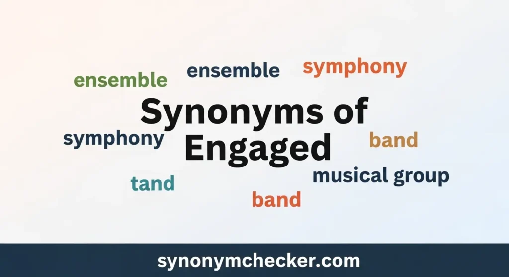 Synonyms of Engaged