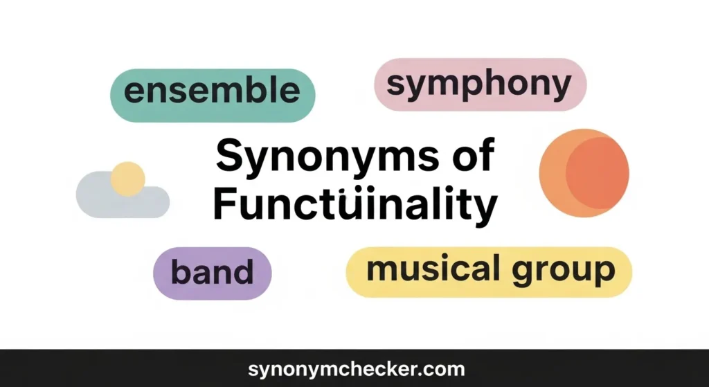 Synonyms of Functionality
