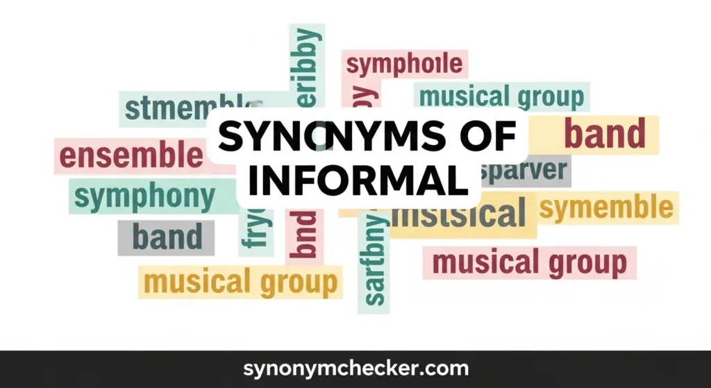 Synonyms of Informal