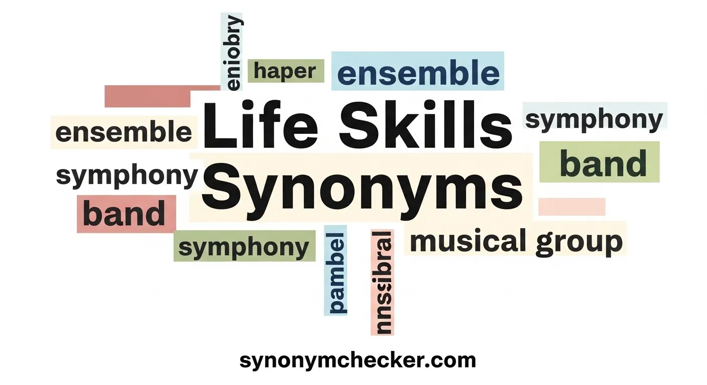 Life Skills Synonyms