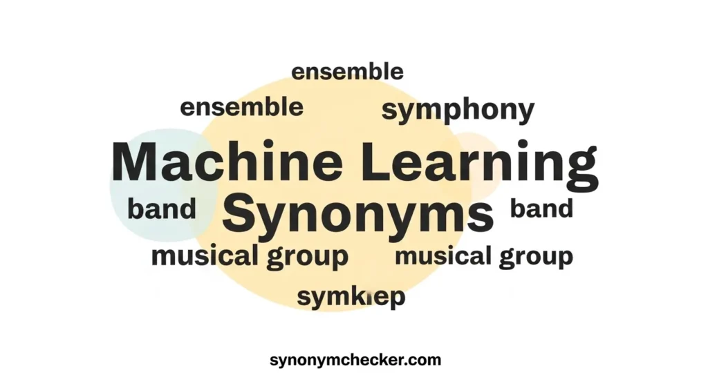 Machine Learning Synonyms