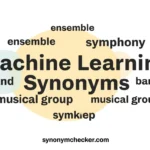 Machine Learning Synonyms