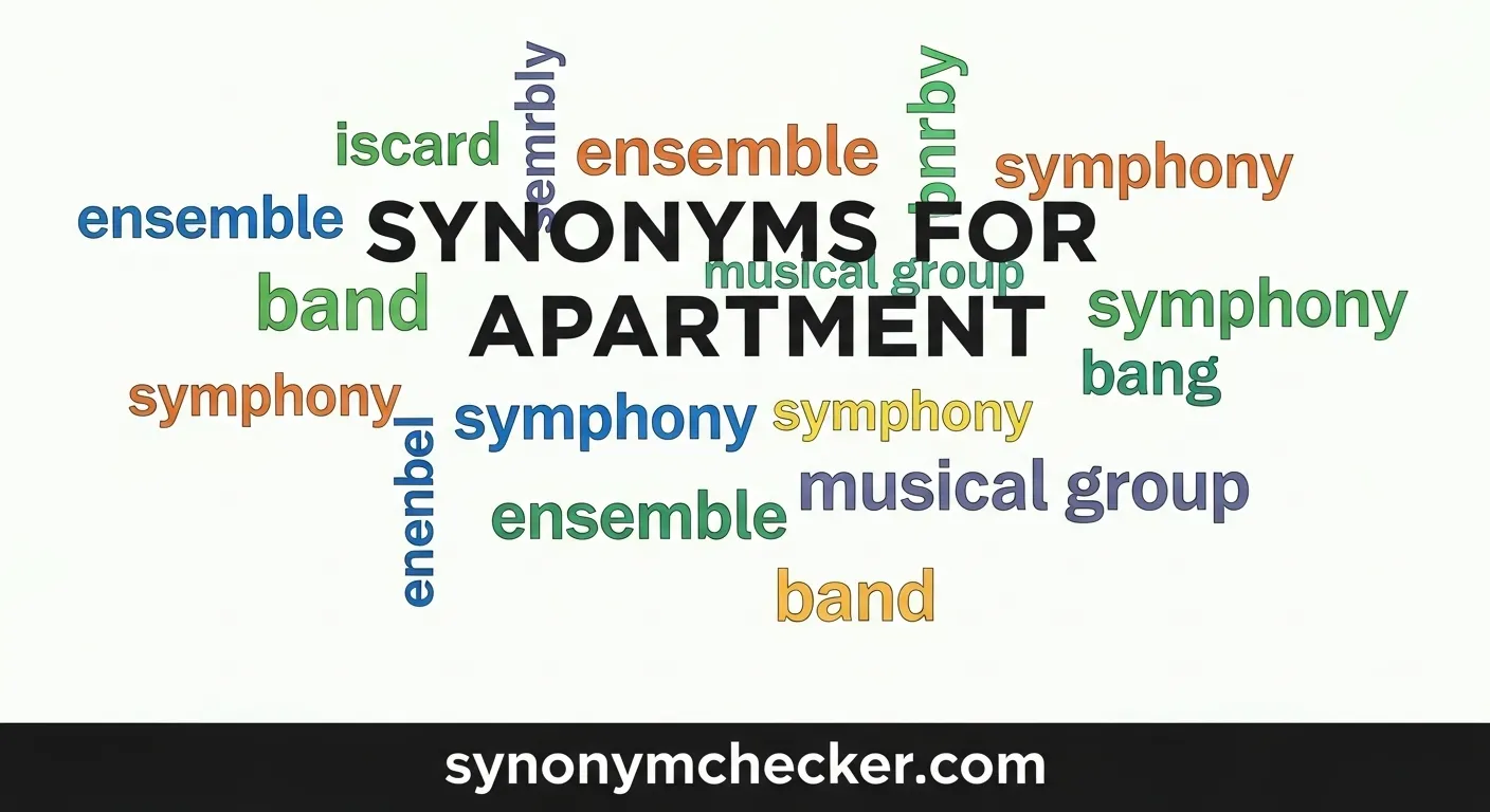 Synonyms for Apartment