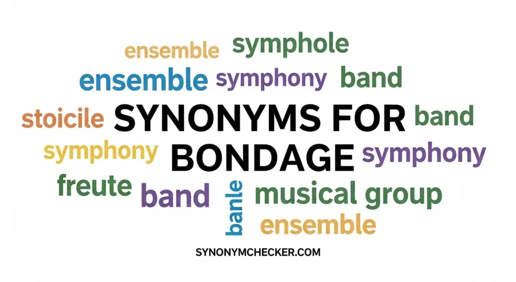 Synonyms for Bondage