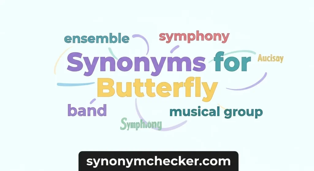Synonyms for Butterfly