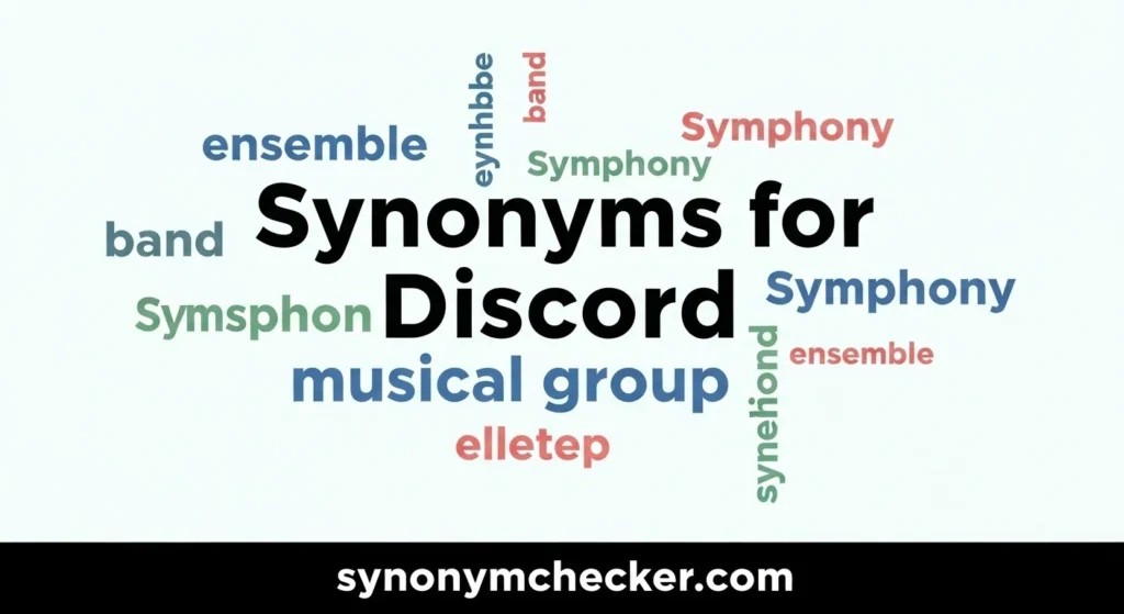 Synonyms for Discord