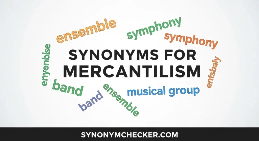 Synonyms for Mercantilism