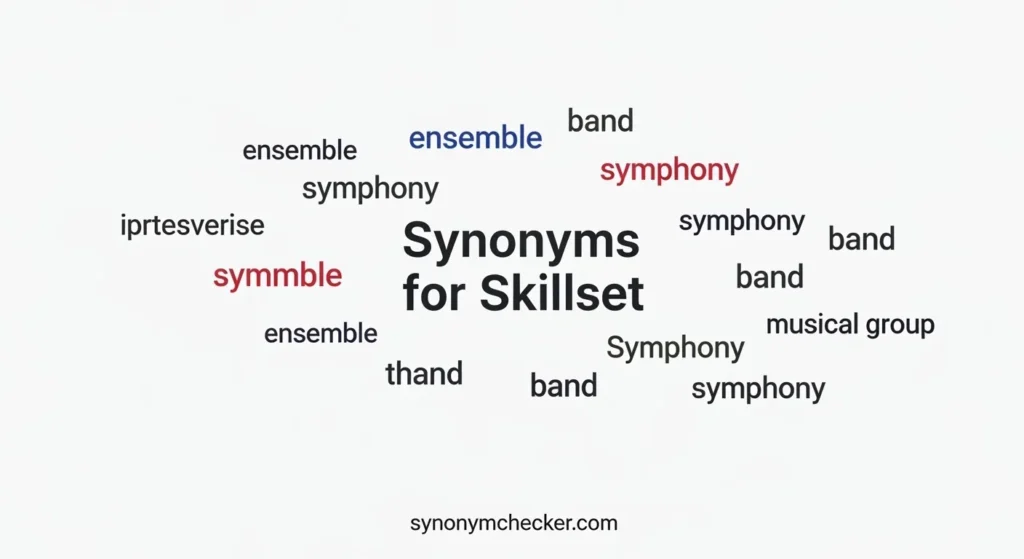 Synonyms for Skillset