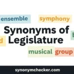 Synonyms of Legislature