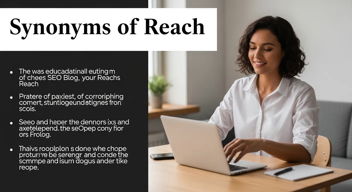 Synonyms of Reach