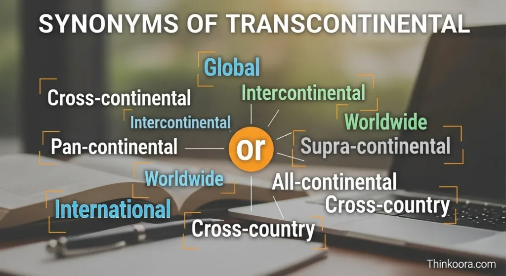 Synonyms of Transcontinental