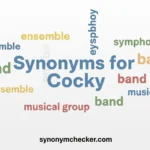 Synonyms for Cocky