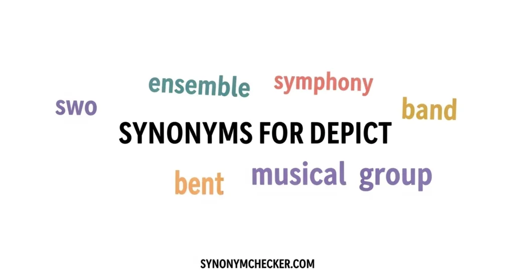 Synonyms for Depict