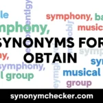 Synonyms for Obtain