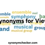 Synonyms for View