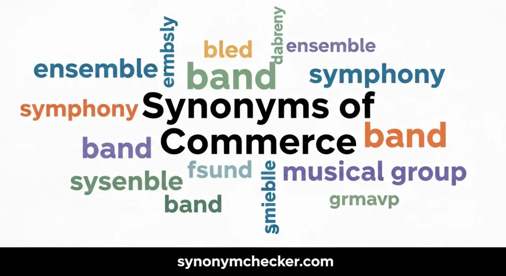 Synonyms of Commerce