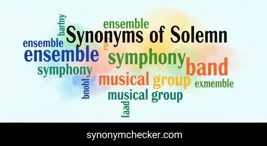 Synonyms of Solemn