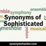 Synonyms of Sophisticated