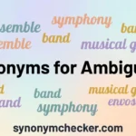 Synonyms for Ambiguous