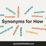 Synonyms for How