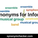 Synonyms for Inform