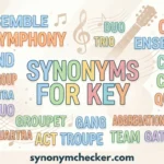 Synonyms for Key