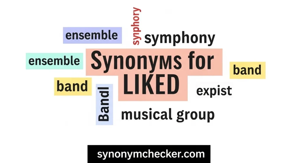Synonyms for Liked