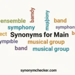 Synonyms for Main