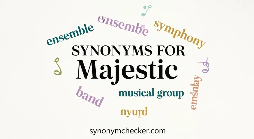 Synonyms for Majestic