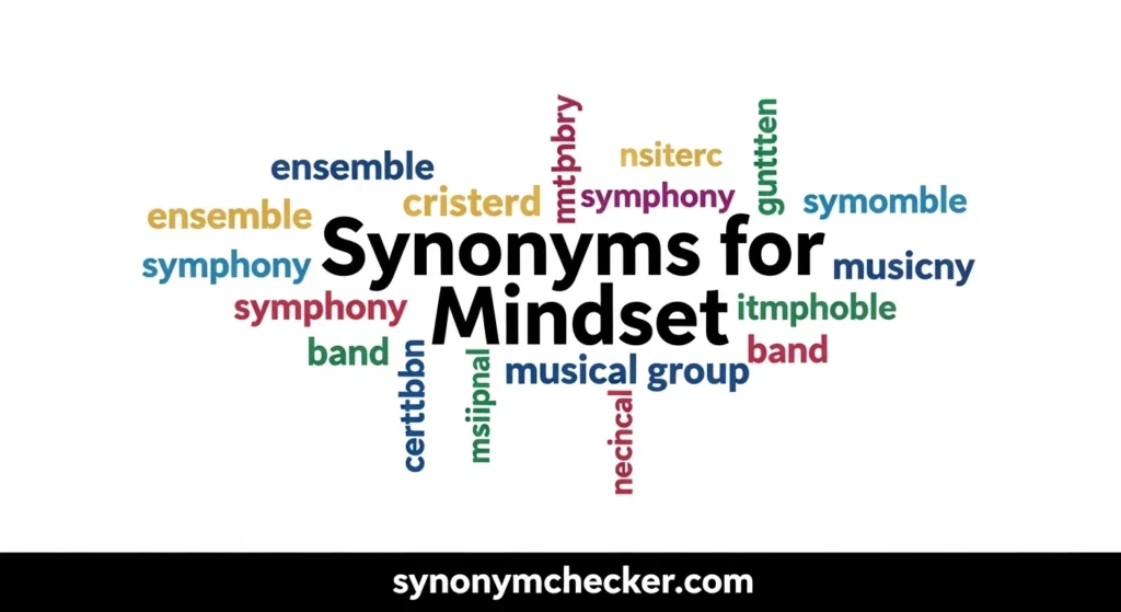 Synonyms for Mindset
