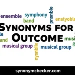 Synonyms for Outcome