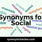 Synonyms for Social