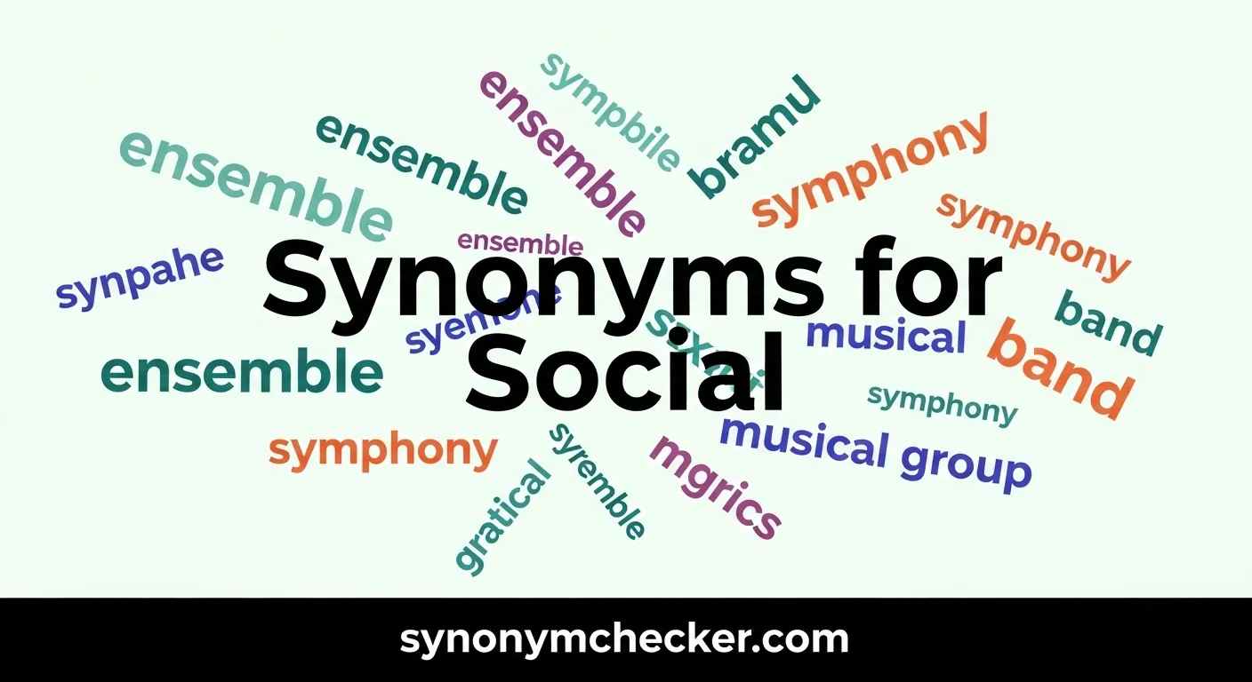Synonyms for Social