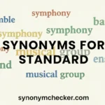 Synonyms for Standard