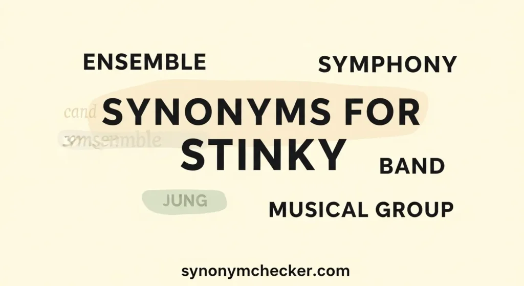 Synonyms for Stinky