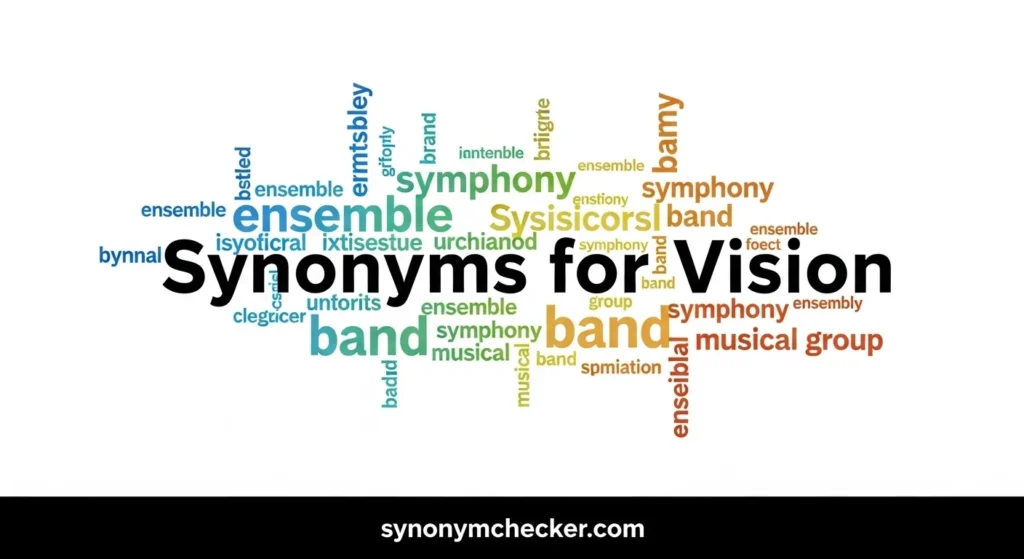 Synonyms for Vision