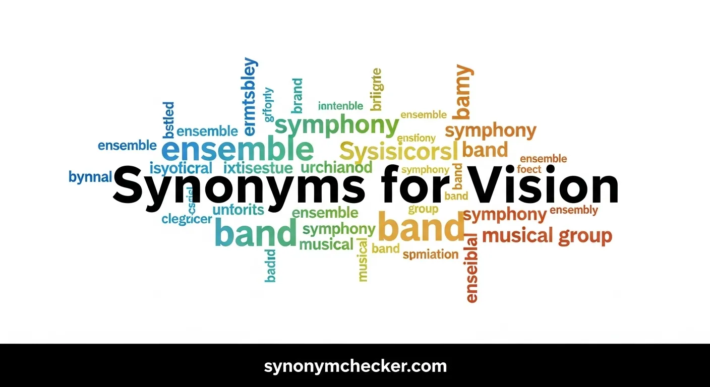 Synonyms for Vision