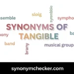 Synonyms of Tangible