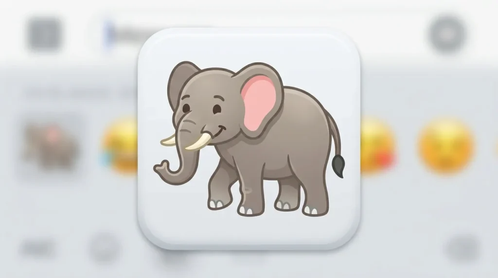 Elephant Emoji