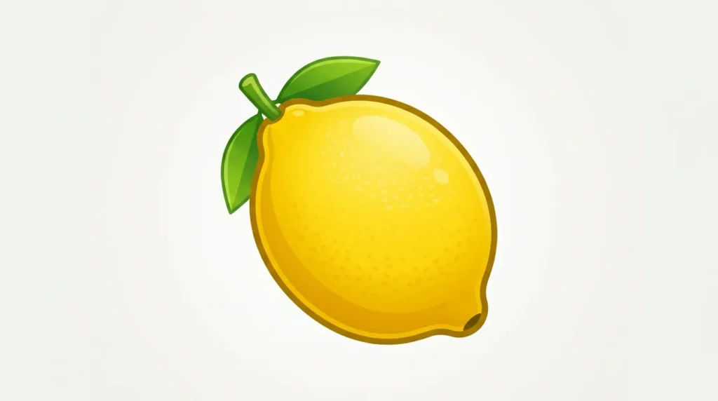 Lemon Emoji