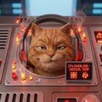 Smirking cat emoji