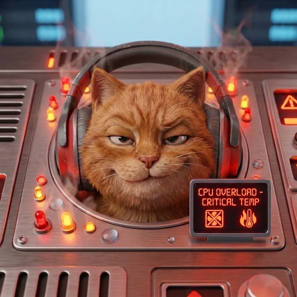 Smirking cat emoji