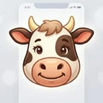 Cow emoji